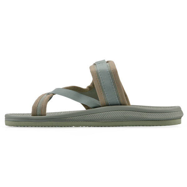 Summit By White Mountain Basket Recovery Sandal - Sage And Sandalwood Fabric