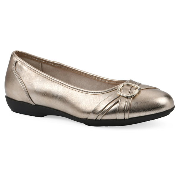 summit by white mountain Calming Flat - Light Gold Metallic