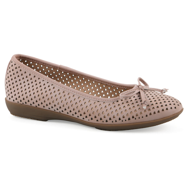 summit by white mountain Carris Ballet Flat - Dusty Pink