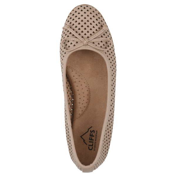 Summit By White Mountain Carris Ballet Flat - Natural