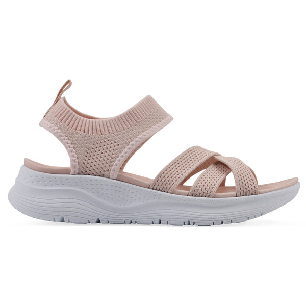 Summit By White Mountain Charry Recovery Sandal - Mauve Fabric