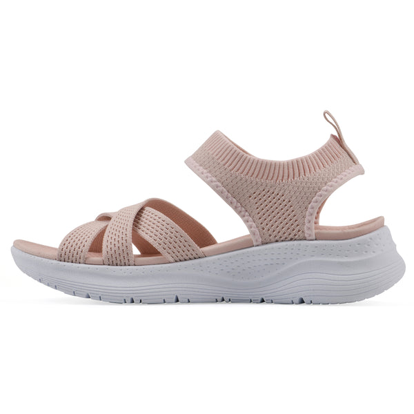 Summit By White Mountain Charry Recovery Sandal - Mauve Fabric