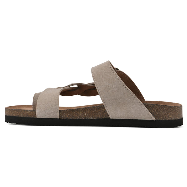 Summit By White Mountain Crawford Footbeds Sandal - Sandal Wood Suede