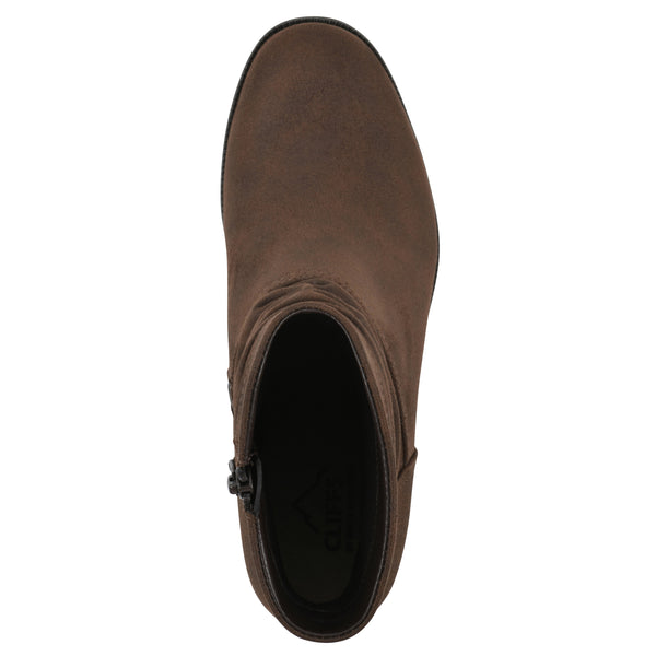 Summit By White Mountain Durbon Bootie - Brown Fabric