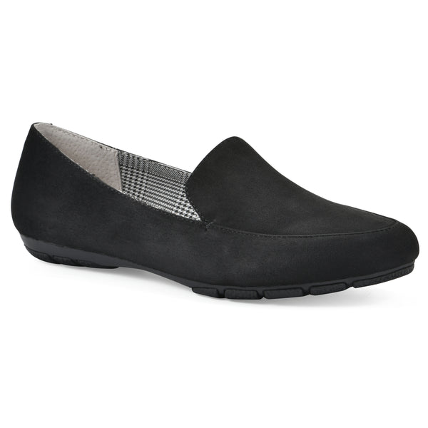 summit by white mountain Gallant Loafer - Black Fabric