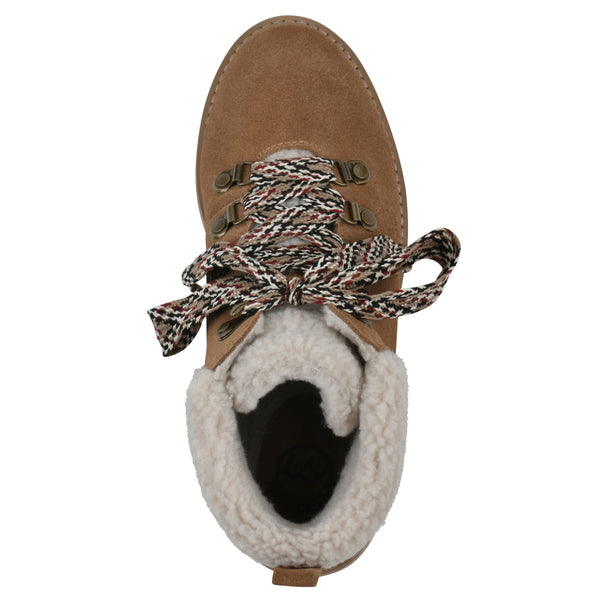 Summit By White Mountain Gloving Bootie - Chestnut Suede