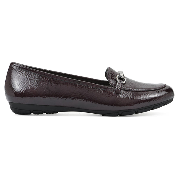 Summit By White Mountain Glowing Loafer - Burgundy Patent
