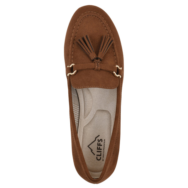 Summit By White Mountain Gush Loafer - Whiskey Fabric