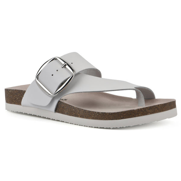 summit by white mountain Harley Footbeds Sandal - White