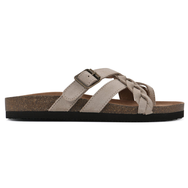 Summit By White Mountain Harrington Footbeds Sandal - Sandal Wood Suede