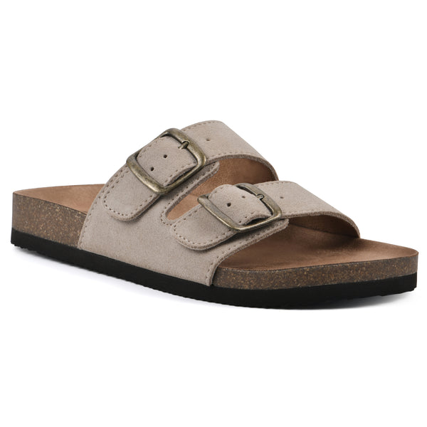 summit by white mountain Helga Footbeds Sandal - Sandal Wood Suede