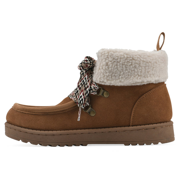 Summit By White Mountain Icebox Bootie - Whiskey Suede