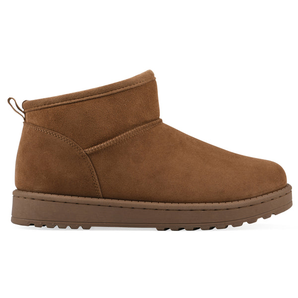 Summit By White Mountain Inspo Bootie - Whiskey Suede