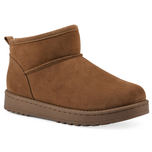 summit by white mountain Inspo Bootie - Whiskey Suede