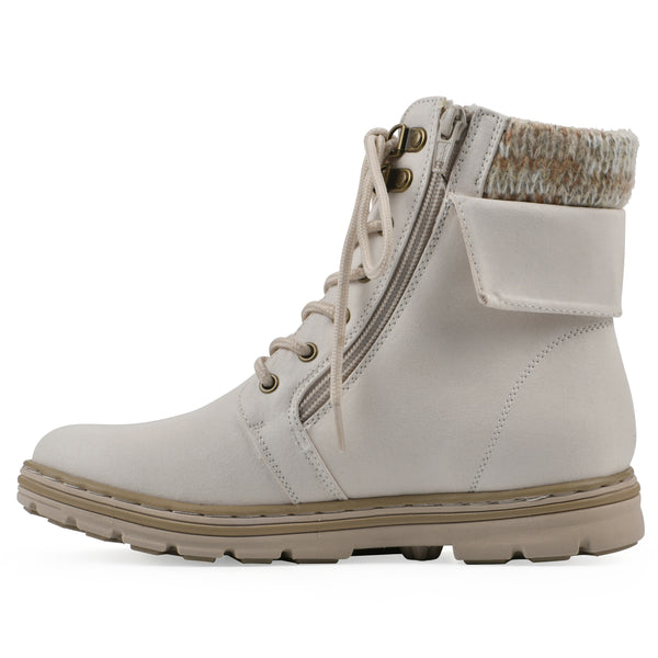 Summit By White Mountain Kaylee Bootie - Winter White