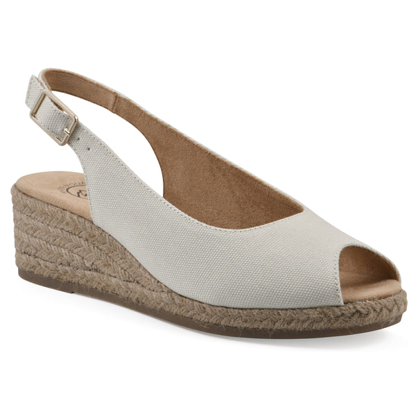 summit by white mountain Maize Wedge - Natural Fabric