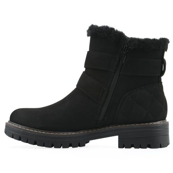 Summit By White Mountain Marvin Bootie - Black Fabric