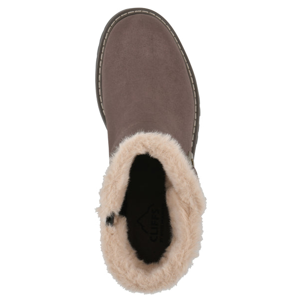 Summit By White Mountain Marvin Bootie - Dark Brown Fabric