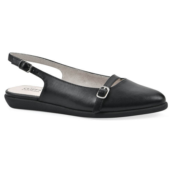 summit by white mountain Miloni Slingback Flat - Black