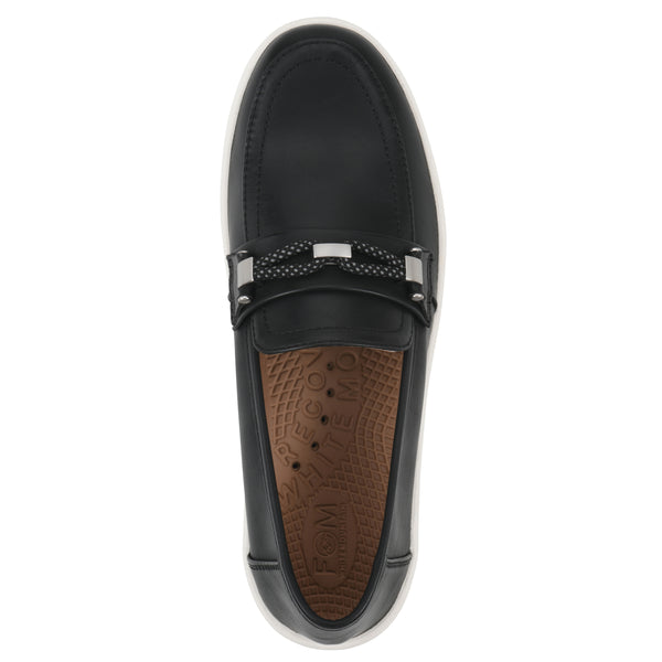 Summit By White Mountain Naathan Recovery Loafer - Black Faux Leather