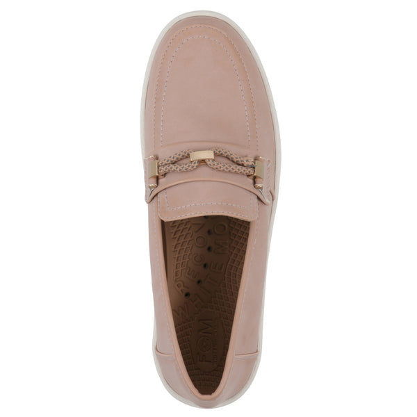 Summit By White Mountain Naathan Recovery Loafer - Blush Faux Leather