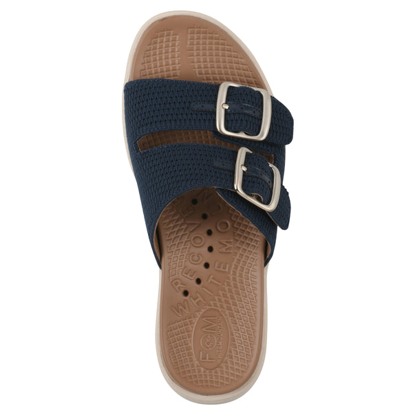 Summit By White Mountain Nanny Recovery Sandal - Navy Fabric