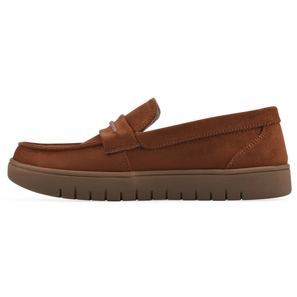 Summit By White Mountain Nocci Recovery Loafer - Terracotta Faux Suede