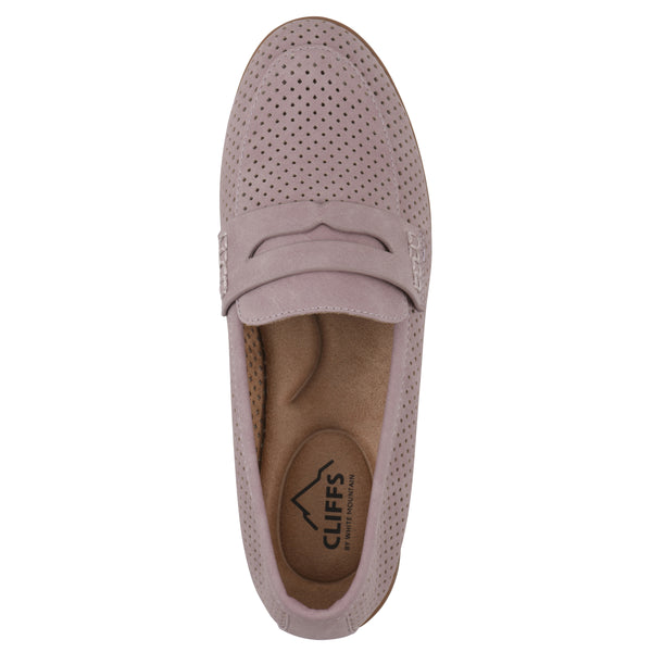 Summit By White Mountain Samson Loafer - Lavender Fabric