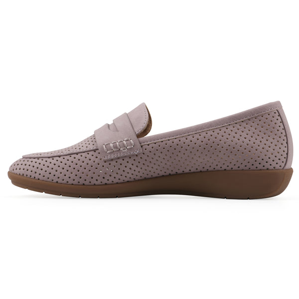 Summit By White Mountain Samson Loafer - Lavender Fabric