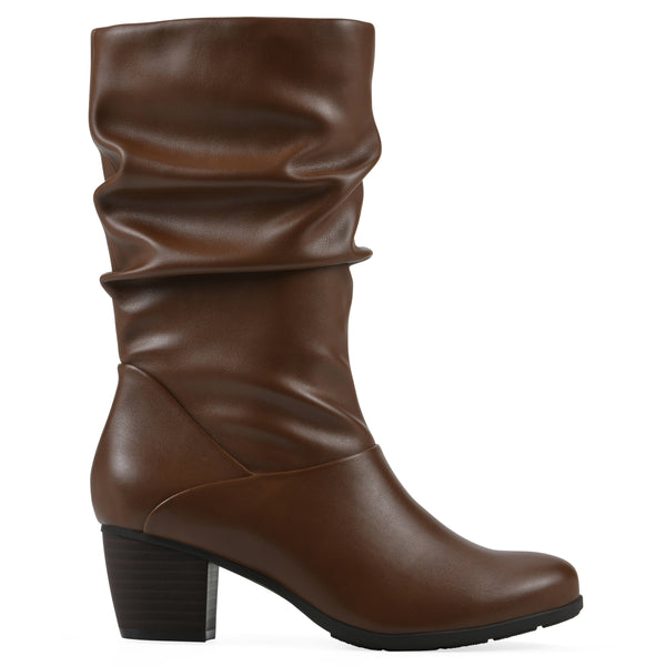 Summit By White Mountain Angelie Boot - Brown