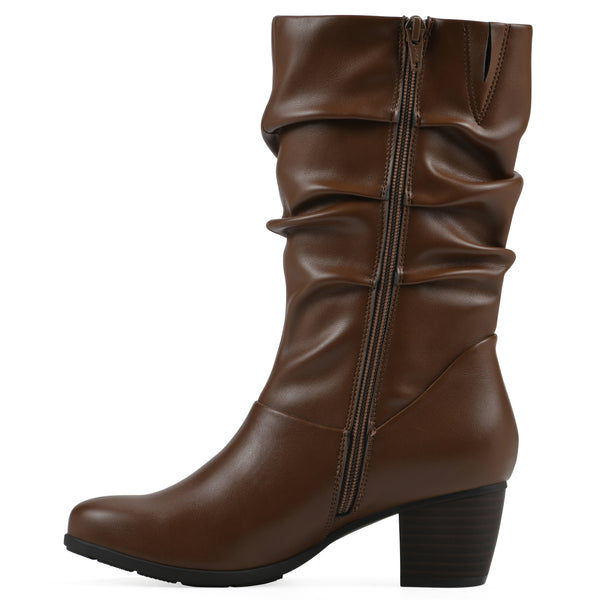 Summit By White Mountain Angelie Boot - Brown