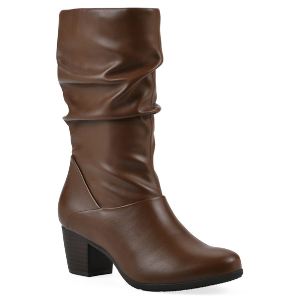 summit by white mountain Angelie Boot - Brown
