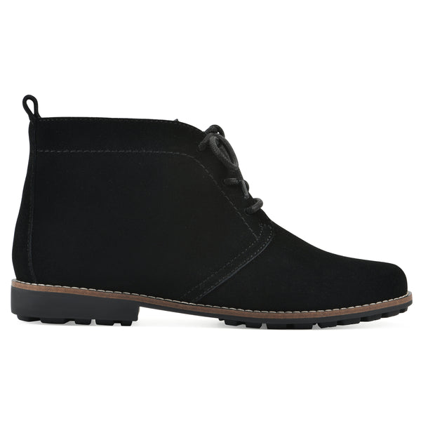 Summit By White Mountain Auburn Bootie - Black Suede