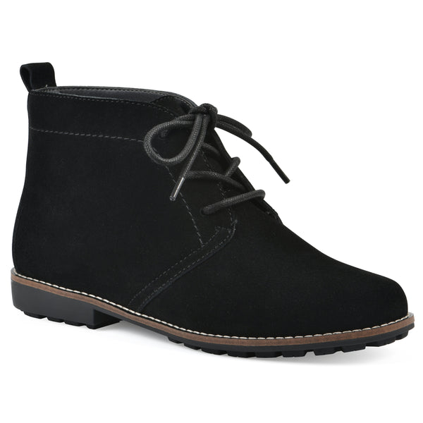 summit by white mountain Auburn Bootie - Black Suede