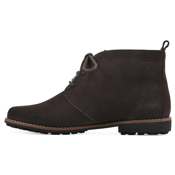 Summit By White Mountain Auburn Bootie - Brown Suede