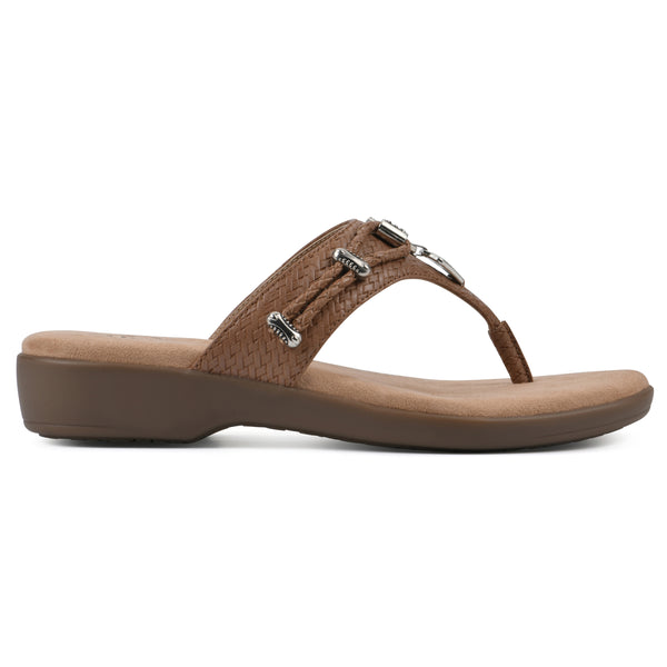 Summit By White Mountain Bailee Sandal - Natural