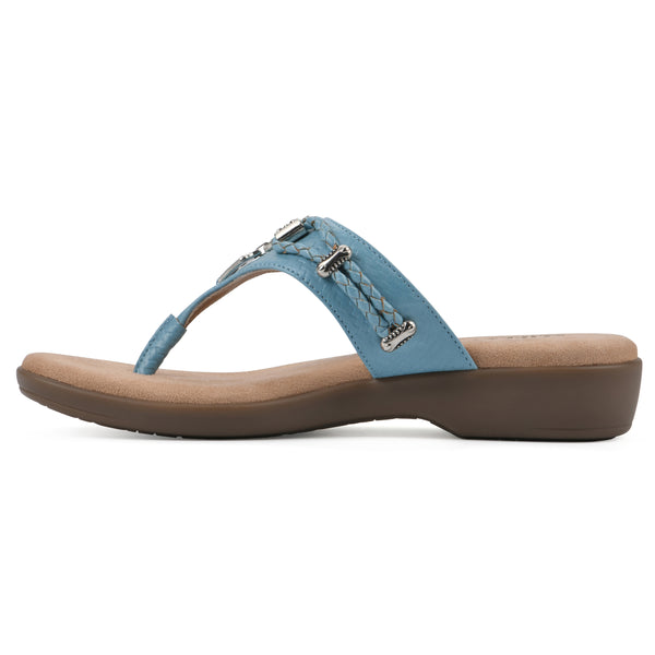 Summit By White Mountain Bailee Sandal - Turquoise
