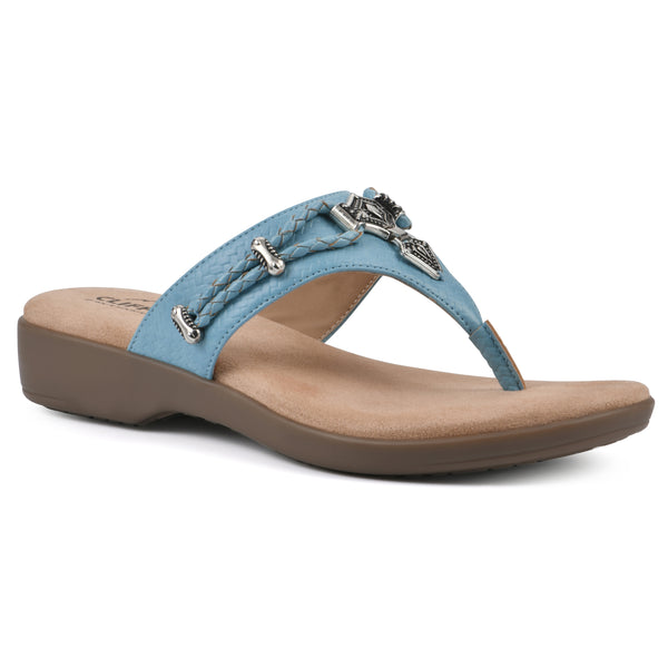 summit by white mountain Bailee Sandal - Turquoise
