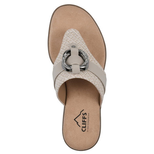 Summit By White Mountain Benedict Sandal - Taupe