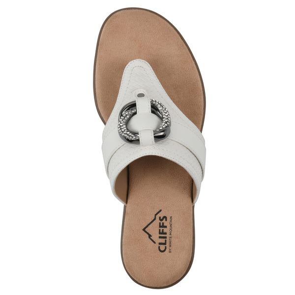 Summit By White Mountain Benedict Sandal - White