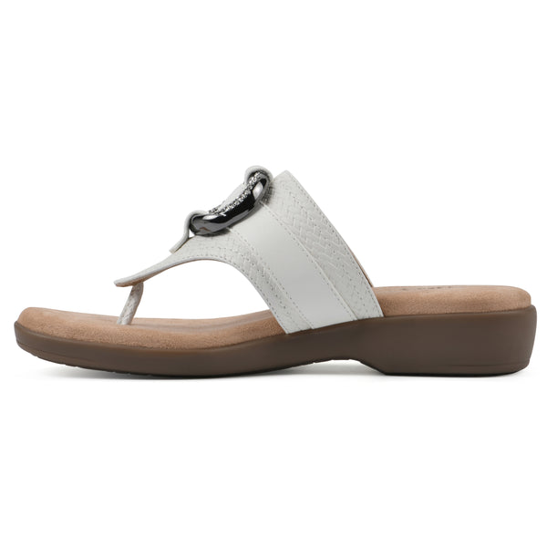 Summit By White Mountain Benedict Sandal - White