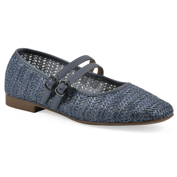 summit by white mountain Bocage Flat - Blue Raffia