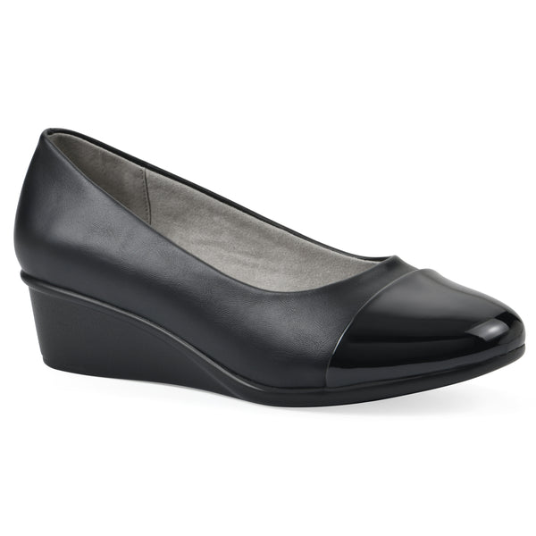 summit by white mountain Bolivia Wedge - Black