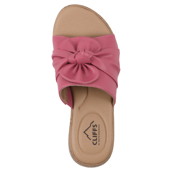 Summit By White Mountain Bonelle Sandal - Hot Pink