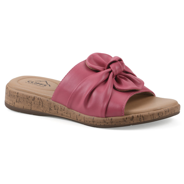 summit by white mountain Bonelle Sandal - Hot Pink