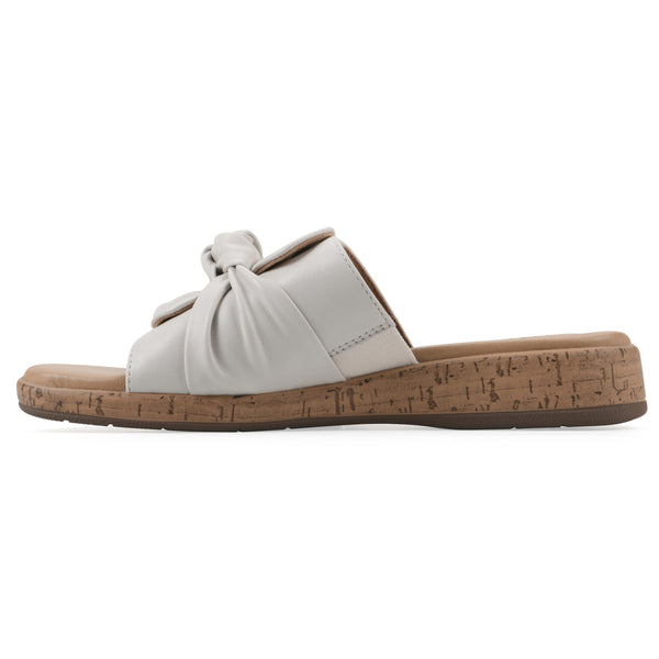 Summit By White Mountain Bonelle Sandal - Off-White