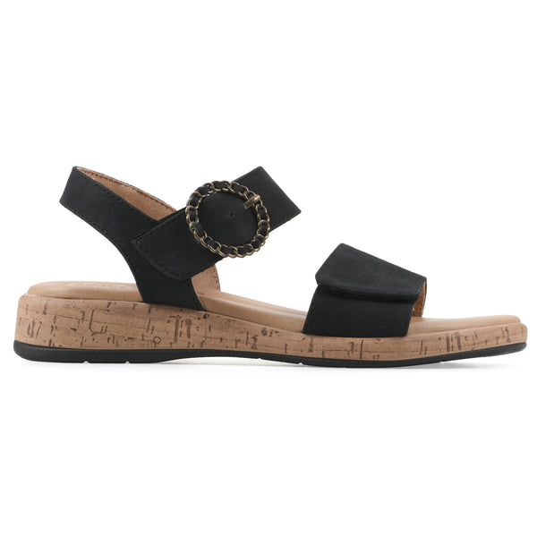 Summit By White Mountain Bonique Sandal - Black