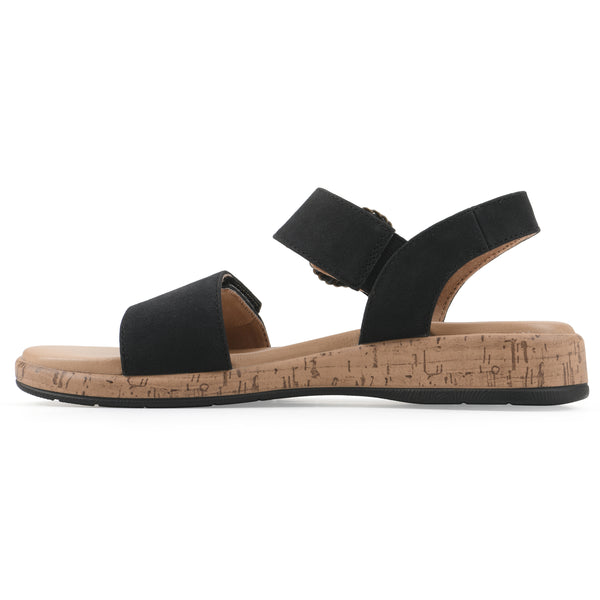 Summit By White Mountain Bonique Sandal - Black