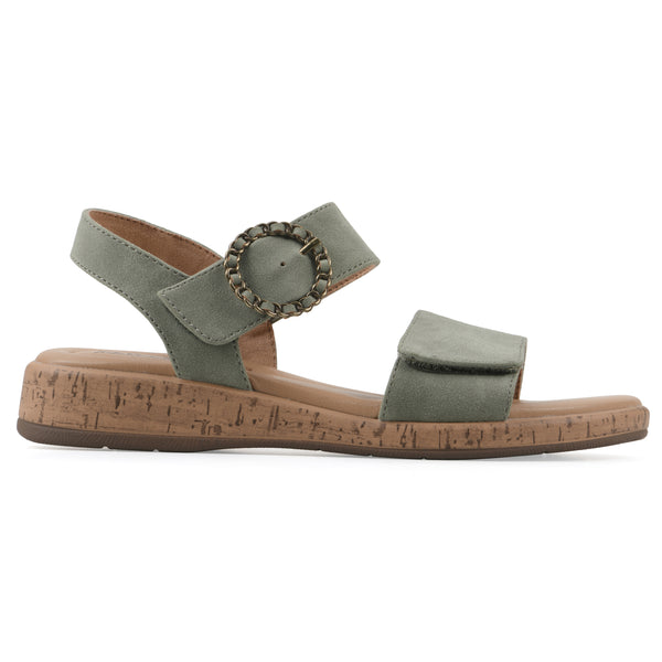 Summit By White Mountain Bonique Sandal - Sage