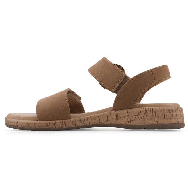 Summit By White Mountain Bonique Sandal - Tan
